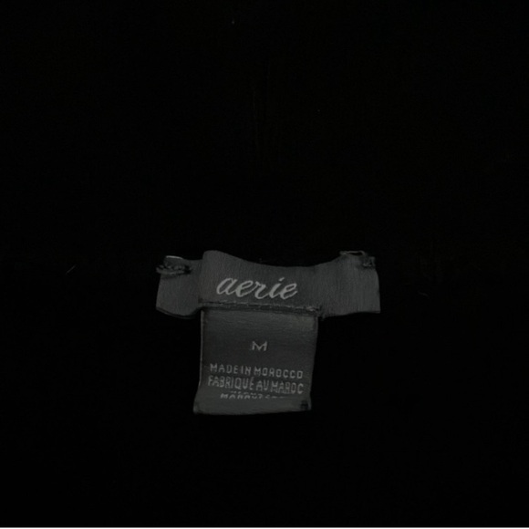 Aerie Long Cocoon Loungewear Cardigan, fringe , soft stretchy bouncy, S/M - Picture 6 of 7